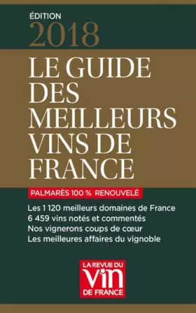 Couverture du produit · Le guide des meilleurs vins de France 2018 (French Edition)