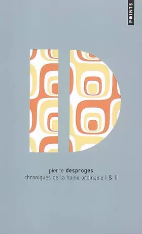 Couverture du produit · Chroniques de la haine ordinaire Tomes 1 et 2
