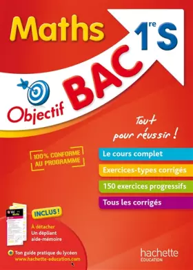 Couverture du produit · Objectif Bac - Maths 1ère S