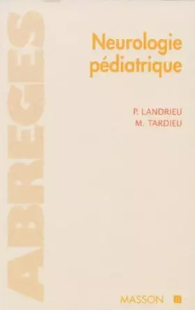 Couverture du produit · Neurologie pédiatrique