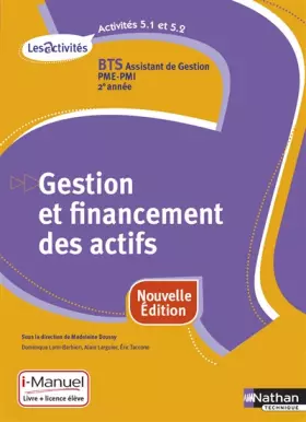 Couverture du produit · Activité 5.1 et 5.2 - Gestion et financement des actifs - BTS AG PME-PMI