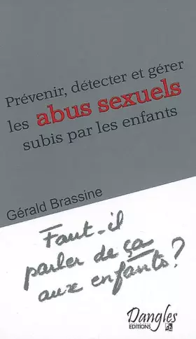 Couverture du produit · Prévenir, détecter et gérer les abus sexuels