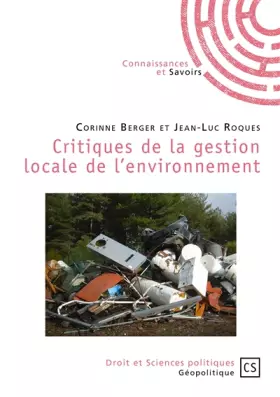 Couverture du produit · Critiques de la gestion locale de l'environnement