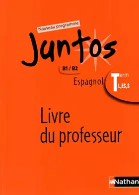 Couverture du produit · Juntos Terminales L, ES, S