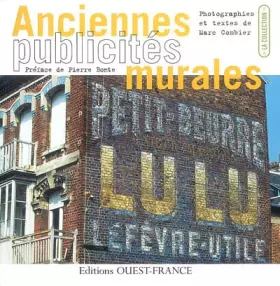 Couverture du produit · Anciennes publicités murales