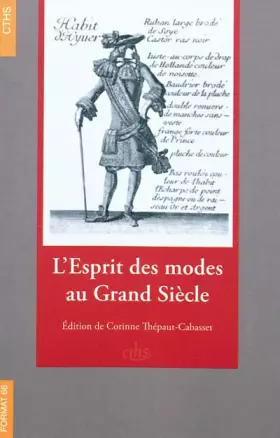 Couverture du produit · L'Esprit des modes au Grand Siècle