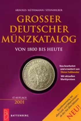 Couverture du produit · Großer deutscher Münzkatalog. Von 1800 bis heute