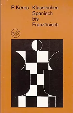 Couverture du produit · Klassisches Spanisch bis Französisch
