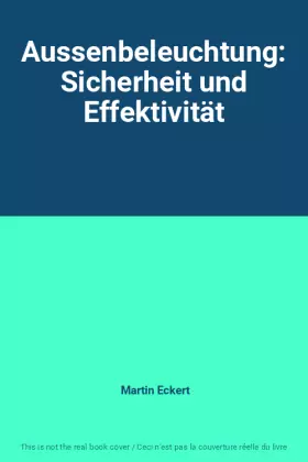 Couverture du produit · Aussenbeleuchtung: Sicherheit und Effektivität
