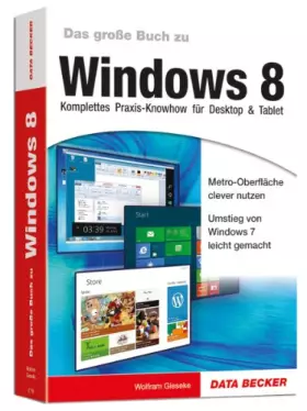 Couverture du produit · Das große Buch zu Windows 8 - Komplettes Praxis-Knowhow für Desktop & Tablet