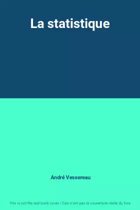 Couverture du produit · La statistique