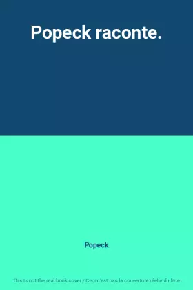 Couverture du produit · Popeck raconte.