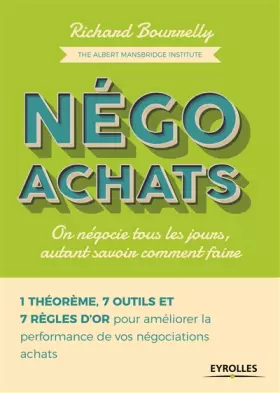 Couverture du produit · Négo achats: On négocie tous les jours autant savoir comment faire