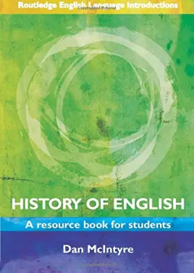 Couverture du produit · History of English