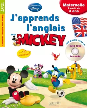Couverture du produit · J'apprends l'anglais avec Mickey Maternelle