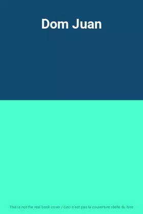 Couverture du produit · Dom Juan