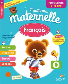 Couverture du produit · Toute Ma Maternelle - Français Petite Section (3-4 ans)