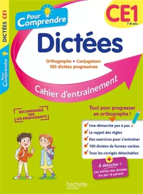 Couverture du produit · Pour Comprendre Dictées CE1