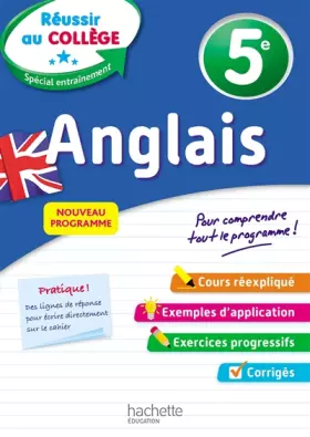 Couverture du produit · Réussir Au Collège Anglais 5e
