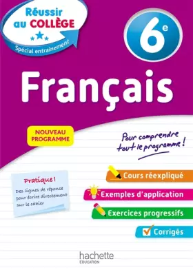 Couverture du produit · Réussir au collège - Français 6e