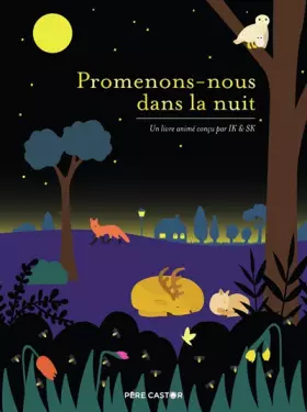 Couverture du produit · Promenons-nous dans la nuit: UN LIVRE ANIMÉ