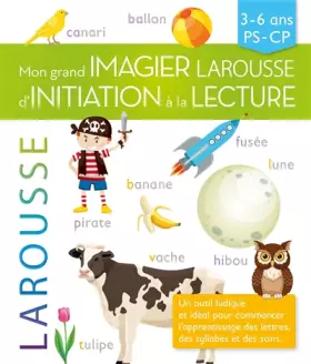 Couverture du produit · Mon grand imagier Larousse d'initiation à la lecture
