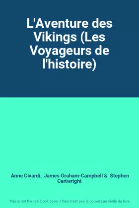 Couverture du produit · L'Aventure des Vikings (Les Voyageurs de l'histoire)