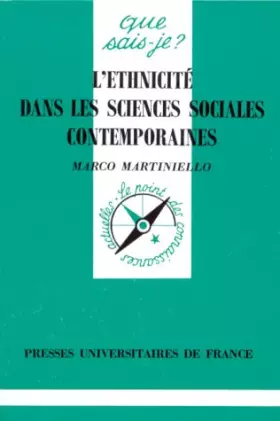 Couverture du produit · L'Ethnicité dans les sciences sociales contemporaines