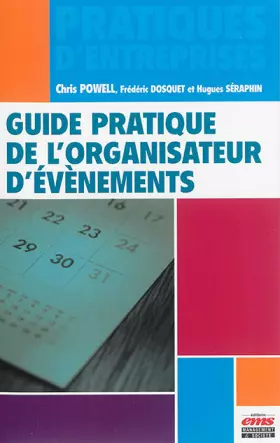 Couverture du produit · Guide pratique de l'organisateur d'événements