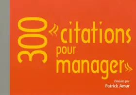 Couverture du produit · 300 citations pour manager