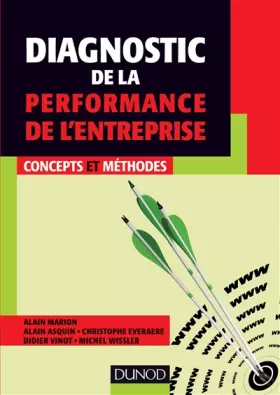 Couverture du produit · Diagnostic de la performance de l'entreprise - Concepts et méthodes