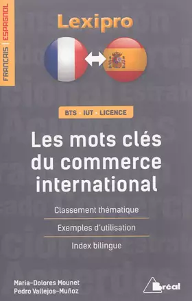 Couverture du produit · Les mots clés du commerce international (espagnol): BTS IUT LICENCE