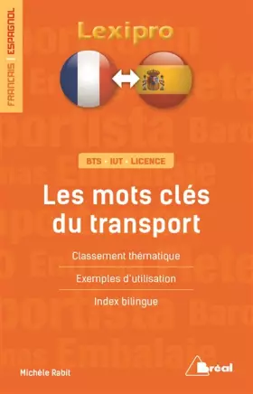 Couverture du produit · Les mots clés du transport (français/espagnol)
