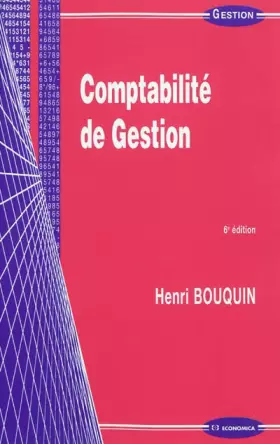 Couverture du produit · Comptabilité de gestion