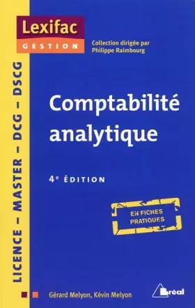 Couverture du produit · Comptabilité analytique