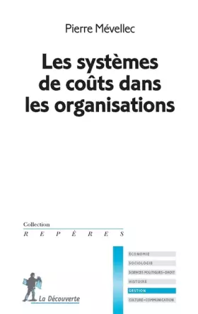 Couverture du produit · Les systèmes de coûts dans les organisations