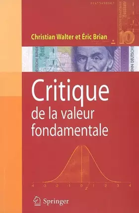 Couverture du produit · Critique de la valeur fondamentale