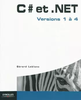 Couverture du produit · C et .NET: Version 1 à 4