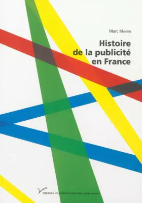 Couverture du produit · Histoire de la publicité en France