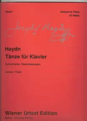 Couverture du produit · Tanze fur Klavier (Urtex)