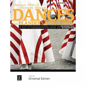 Couverture du produit · Dances from Flanders & Wallonia: 23 leichte bis mittelschwere Stücke für Akkordeon. 23 easy to intermediate-level pieces for ac