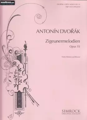 Couverture du produit · Zigeunermelodien: op. 55. hohe Singstimme und Klavier.: op. 55. high Voice and Piano. aiguë. (Simrock Classical Edition)