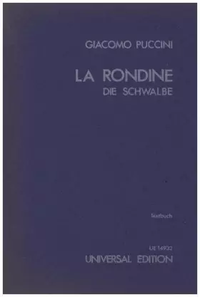 Couverture du produit · La Rondine