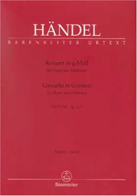 Couverture du produit · Orgelkonzert g-Moll HWV 289 Opus 4/1