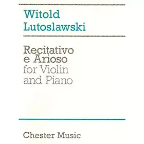 Couverture du produit · Witold Lutoslawski: Recitativo E Arioso For Violin And Piano