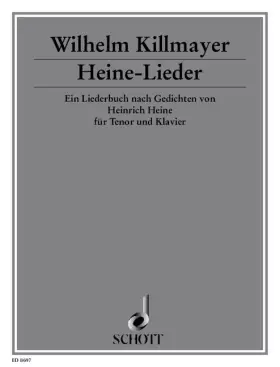 Couverture du produit · Heine Songs: Ein Liederbuch nach Gedichten von Heinrich Heine. tenor and piano.