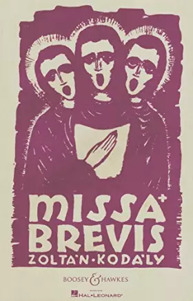 Couverture du produit · Missa Brevis for Mixed Chorus and Organ or Orchestra, Vocal Score