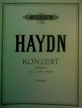 Couverture du produit · Konzert in D Dur fur Cembalo (Klavier) und Orchester, mit Begleitung Eines Zweiten Klaviers und Original-Kadenzen Herausgegeben