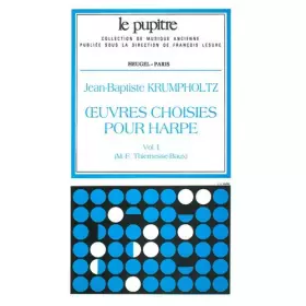 Couverture du produit · Krumpholtz: oeuvres choisies pour harpe volume 1 (lp63)
