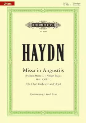 Couverture du produit · Missa in Angustiis Hob. XXII:11 Nelson Mass (Vocal Score) (Edition Peters)